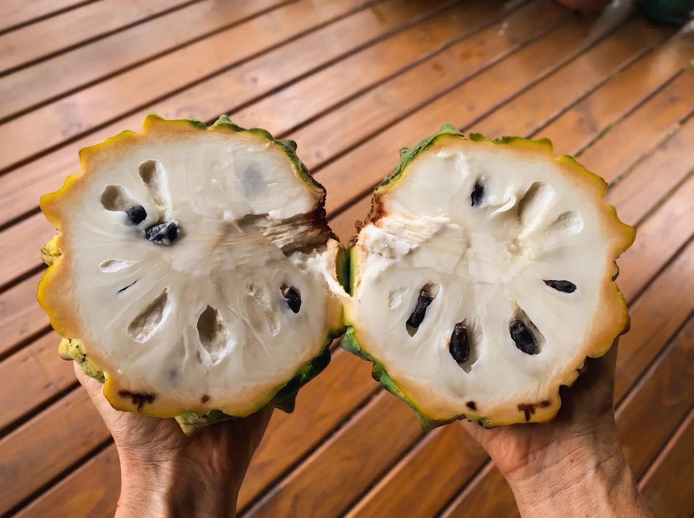 Annona, opened
